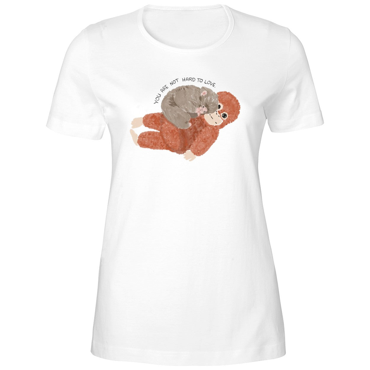 You Are Not Hard To Love Punch Monkey Shirt