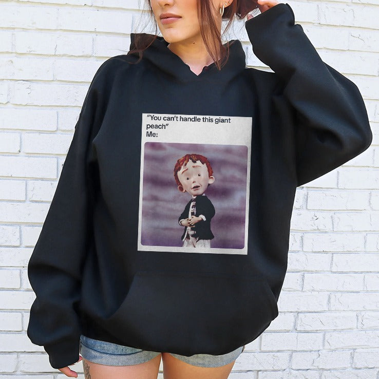 You Can’t Handle This Giant Peach Meme T Shirt