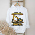 You Don’t Stop Operating Excavators When You Get Old Funny Work T Shirt