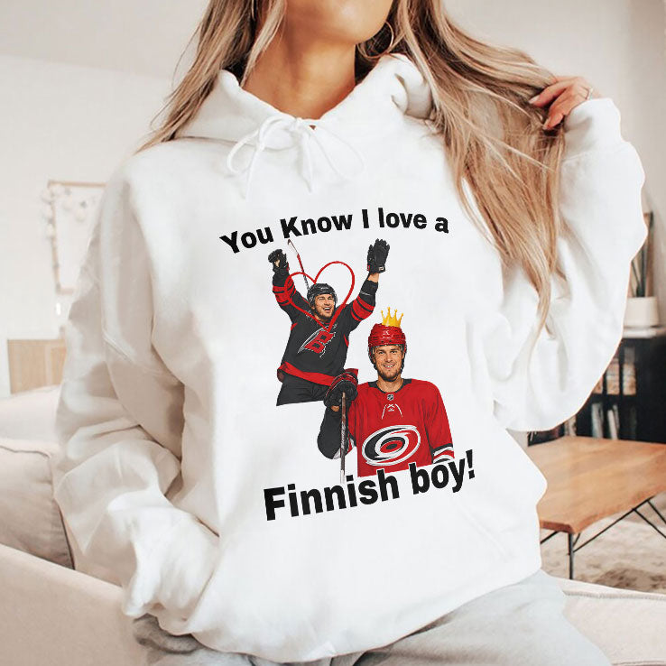 You Know I Love A Finnish Boy Sebastian Aho T Shirt