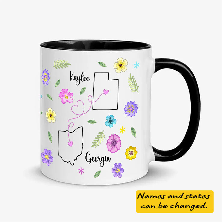 You Seriously Live Too Damn Far From Me Custom State To State Mug