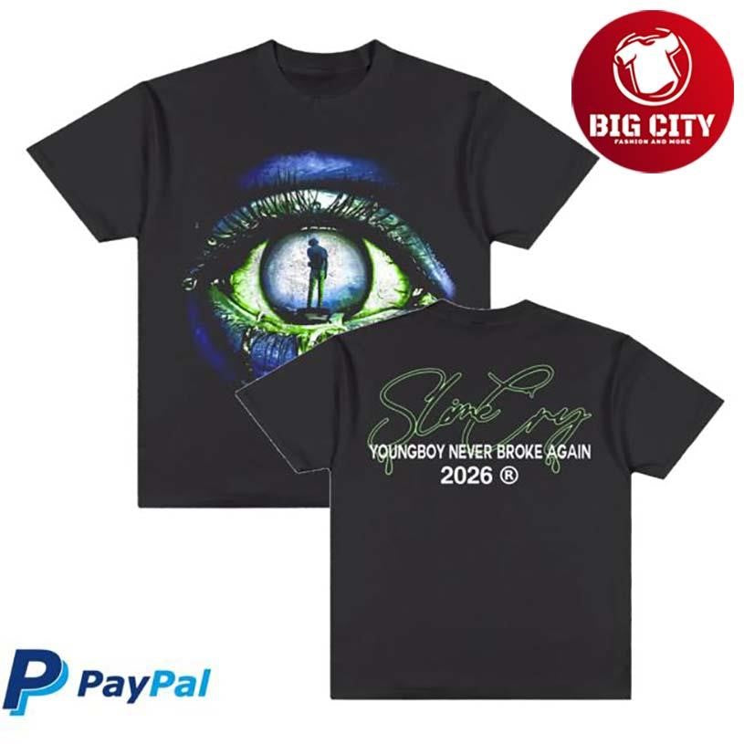 Youngboy Nba Slime Cry Portrait Two Sided Shirt
