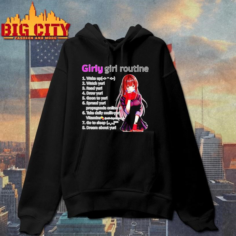 Yuri Girly Girl Routine Shirt