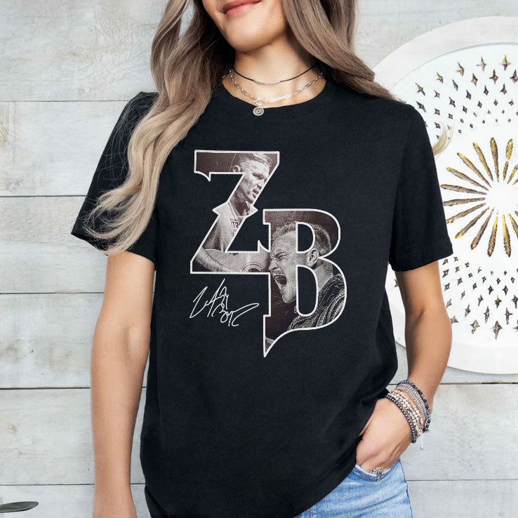 Zach Bryan With Heaven On Tour Shirt