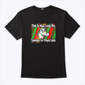 Zebra This Is How Long My Tolerance For People Lasts T Shirt