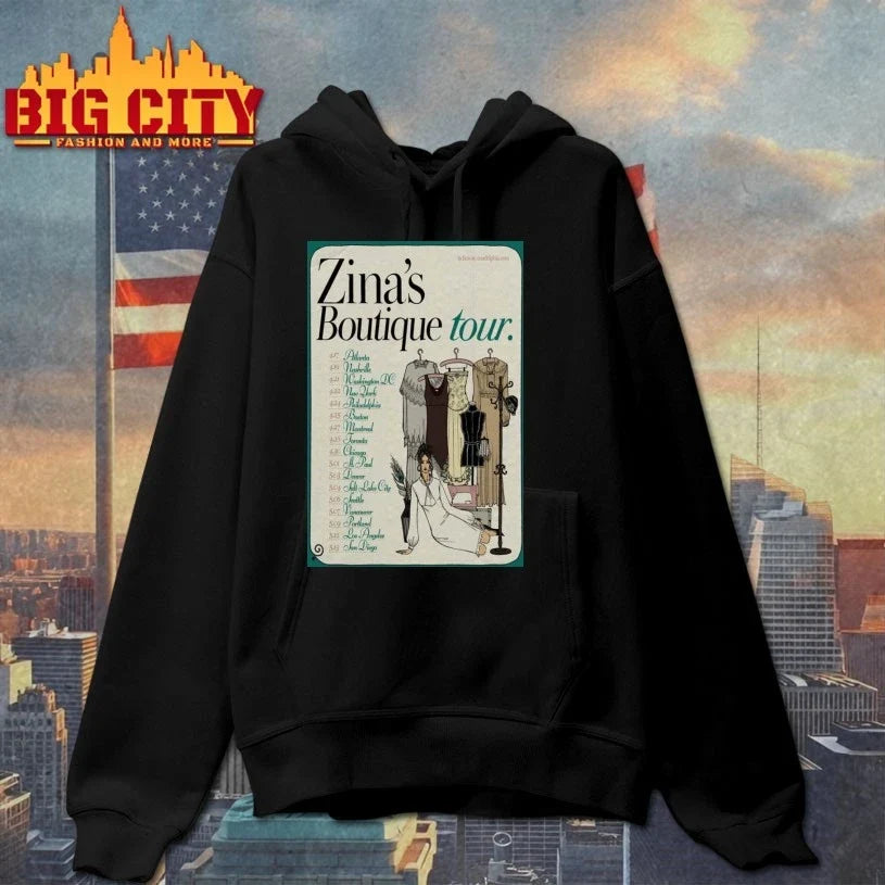 Zina Delphia Boutique Tour 2026 Poster t-shirt