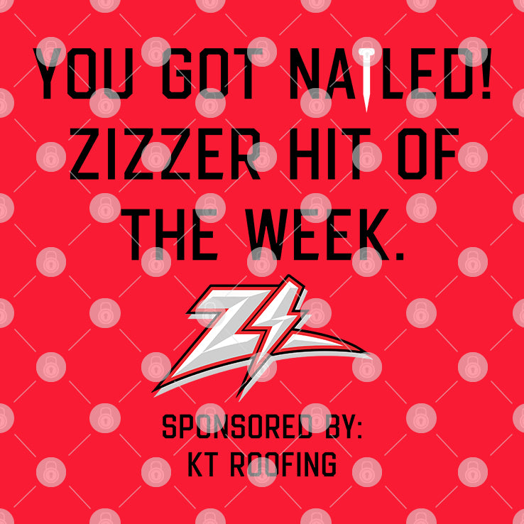 Zizzer Football 2024 You Got Natled Zizzer Hit Of The Week Shirt