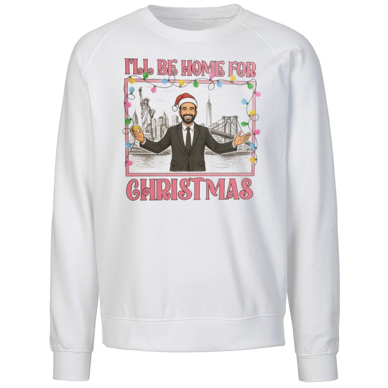 Zohran Mamdani I’ll Be Home For Christmas Shirt