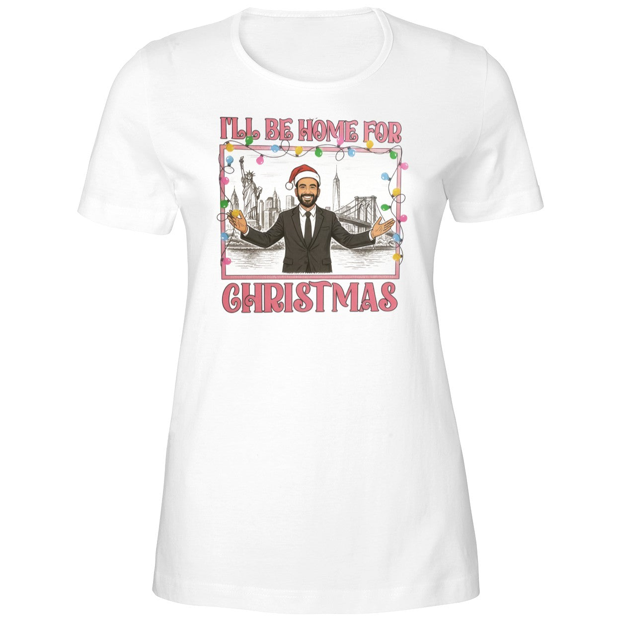 Zohran Mamdani I’ll Be Home For Christmas Shirt