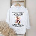 Zumba Dancer Never Underestimate A Woman In Her Sixties Birthday Retro Gift Women Shirt