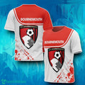 AFC Bournemouth 3D T-Shirt Special Gift For Loved Ones