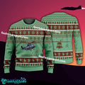 Aircraft AgustaWestland AW101 Christmas Sweater AOP Gift Holidays
