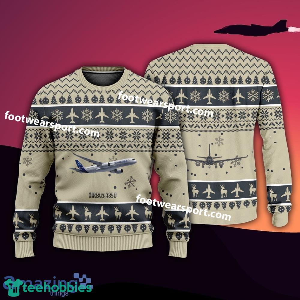 Aircraft Airbus A350 Christmas Sweater For Men Women