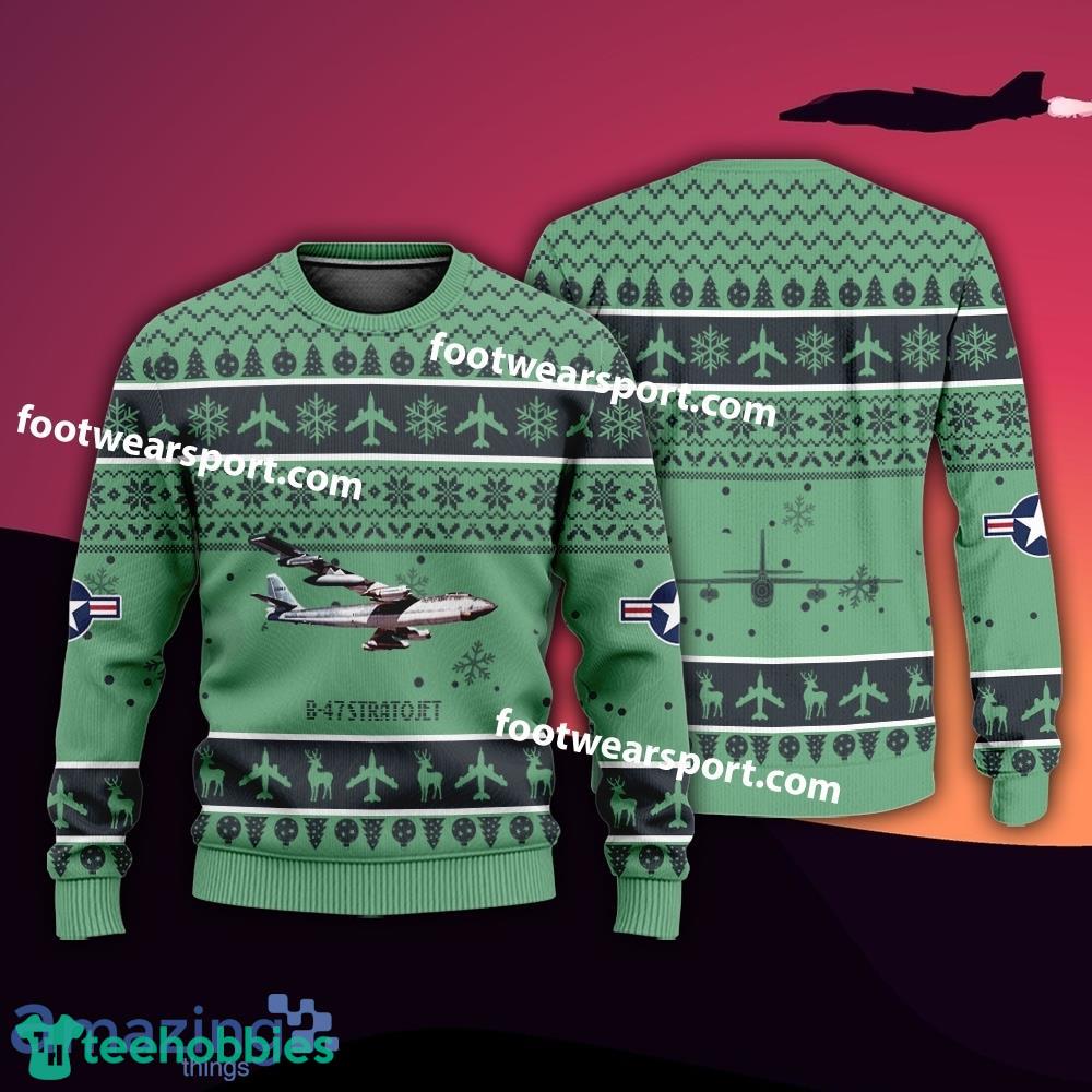 Aircraft B-47 Stratojet B47 US Air Force Christmas 3D Sweater Gift For Adult