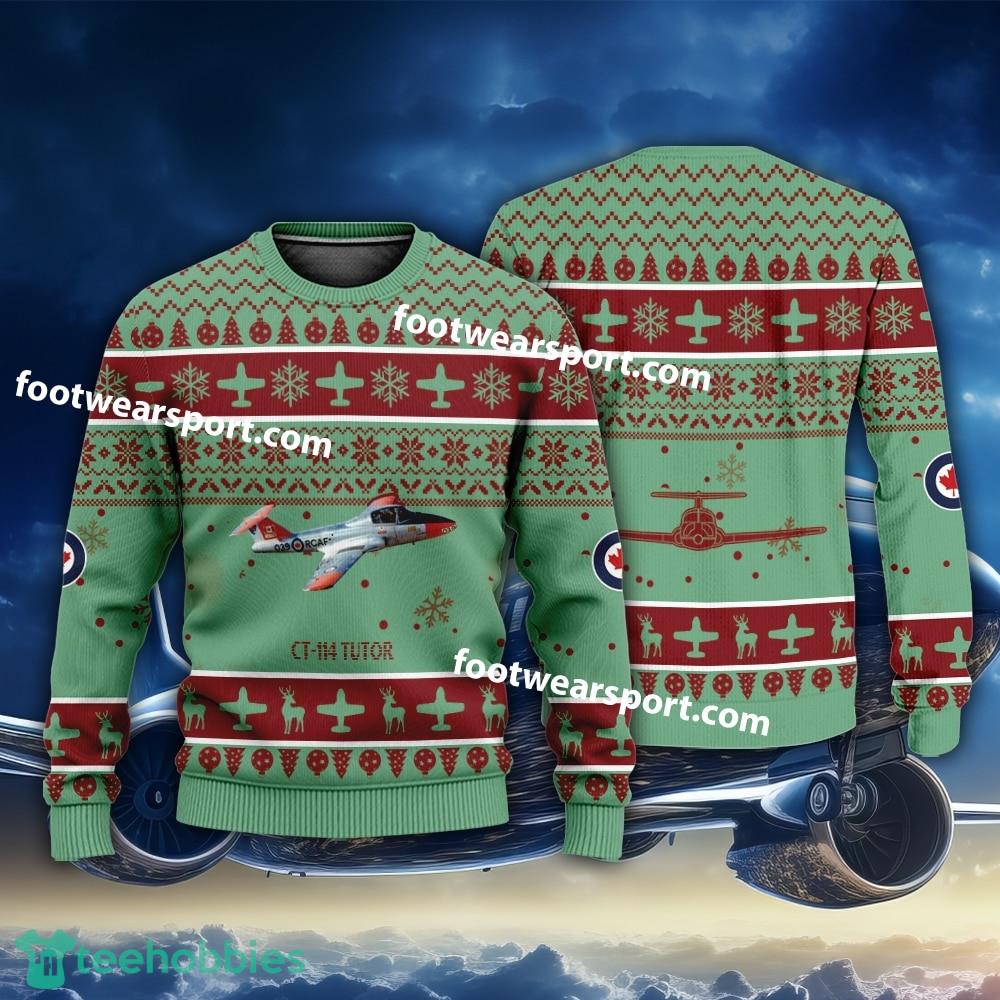 Aircraft CT-114 Tutor CT114 Xmas Sweater For Men Women