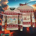 Aircraft Drawing Beechcraft Skipper Christmas Sweater AOP Gift Holidays