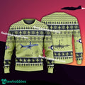 Aircraft Drawing Boeing 757 Xmas Sweater Gift Veteran