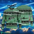 Aircraft Drawing CF-188 Hornet CF188 Christmas 3D Sweater Gift For Adult