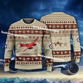 Aircraft Drawing De Havilland DH.88 Comet DH88 Christmas Sweater Gift Christmas