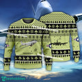 Aircraft Drawing Douglas R4D-8 (C-117D) R4D8 US Marine Corps Christmas 3D Sweater Gift For Adult