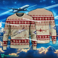 Aircraft Drawing EC-121 Warning Star EC121 US Air Force Christmas Sweater Gift Christmas
