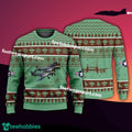 Aircraft Drawing F-82 Twin Mustang F82 US Air Force Christmas Sweater For Men Women