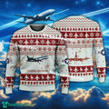 Aircraft Drawing Lockheed L-1011 TriStar L1011 Christmas Sweater For Men Women