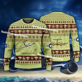 Aircraft Drawing Piper PA-42 Cheyenne PA42 Christmas Sweater AOP Gift Holidays