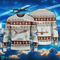 Aircraft F-8 Crusader F8 US Navy Christmas Sweater AOP Gift Holidays
