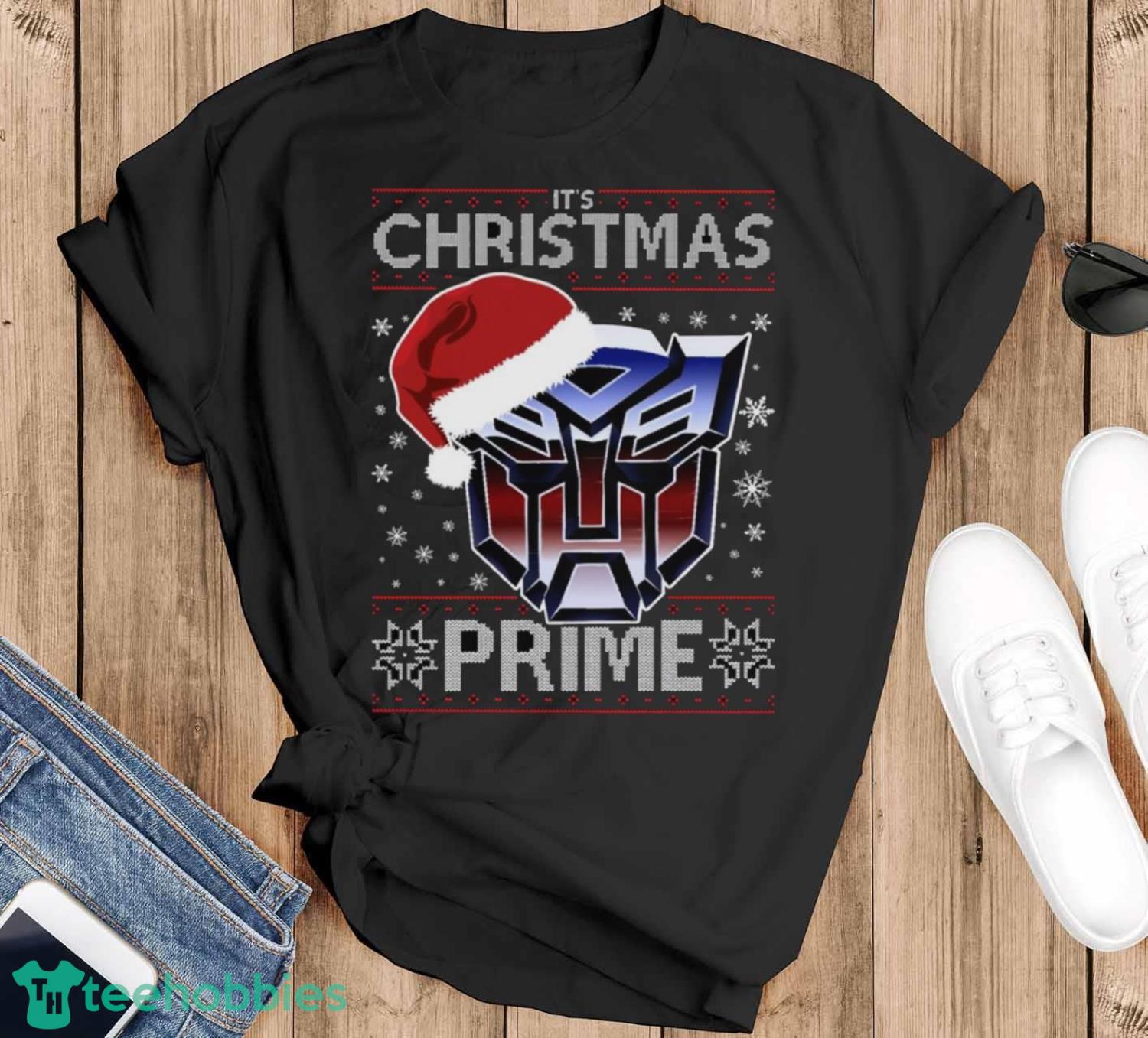 An Autobot Merry Christmas Transformers Unisex Sweatshirt
