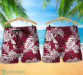 Arizona Cardinals Tropical Pattern Combo Hawaii Shirt and Shorts For Fans