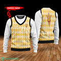 Arizona State Sun Devils Custom Name New Style Sweater Ghile Style 3D Print Christmas Sweater