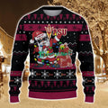Arizona State Sun Devils Santa Claus Ugly Christmas Sweater All Printed Sweater For Fans Gift Ideas