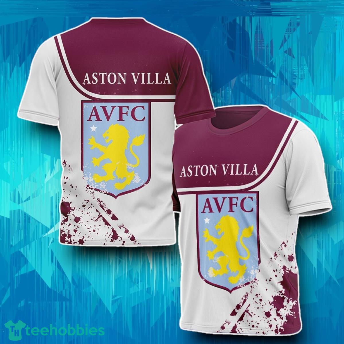 Aston Villa 3D T-Shirt Special Gift For Loved Ones