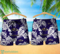 Baltimore Ravens Tropical Pattern Combo Hawaii Shirt and Shorts For Fans