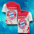 Bayern Munchen 3D T-Shirt Special Gift For Loved Ones