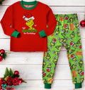 Behave For The Holidays Grinch Christmas Family Matching Pajama Set