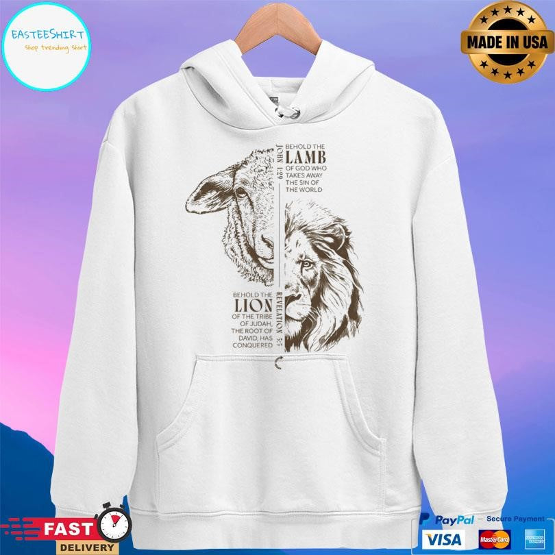 Behold The Lamb Behold The Lion Shirt