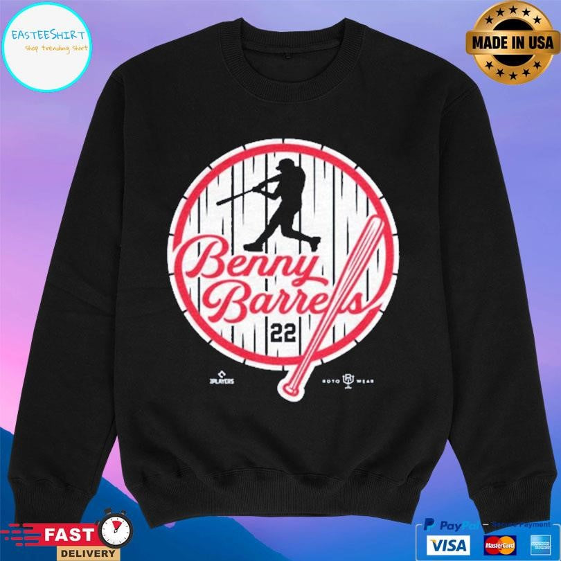 Benny Barrels 22 Mlb Players Shirt