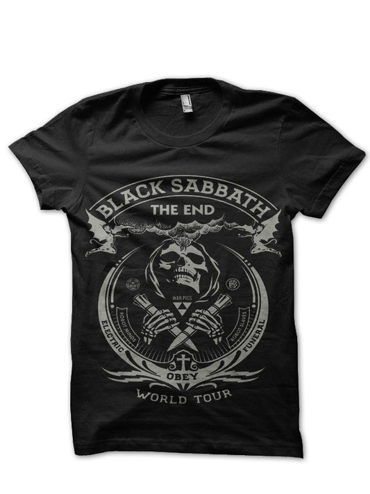 Black Sabbath The End Poster T-Shirt