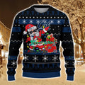 California Golden Bears Santa Claus Ugly Christmas Sweater All Printed Sweater For Fans Gift Ideas