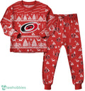 Carolina Hurricanes Christmas Pattern Family Matching Pajamas Sets Best Gift For Christmas