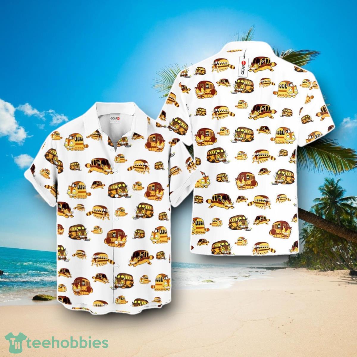 Catbus Hawaiian Shirt Impressive Gift My Neighbor Totoro Hawaiian Shirt Impressive Gift