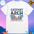 Charlie Hustle Stl Gateway Arch National Park Shirt