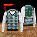 Charlotte 49ers Custom Name New Style Sweater Ghile Style 3D Print Christmas Sweater
