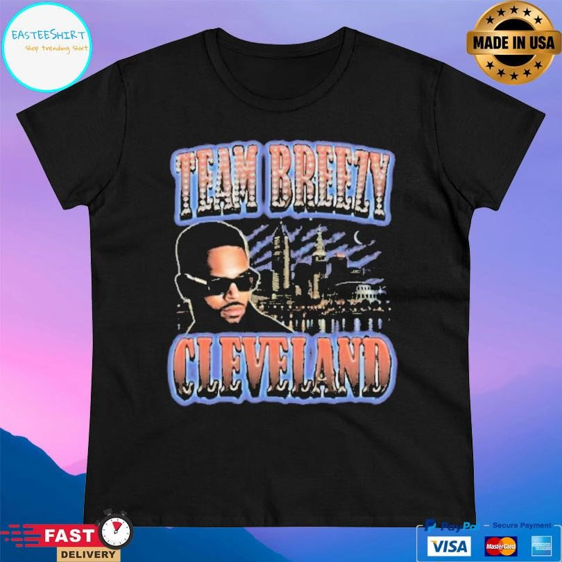 Chris Brown Team Breezy Rep Your City Shirt