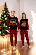 Christmas Cowgirl Cowboy Christmas Family Matching Pajama Set