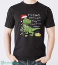 Christmas Dinosaur WP Shirt-Fa Rawr Rawr Dinosaur T-rex Shirt-Dinosaur Shirt