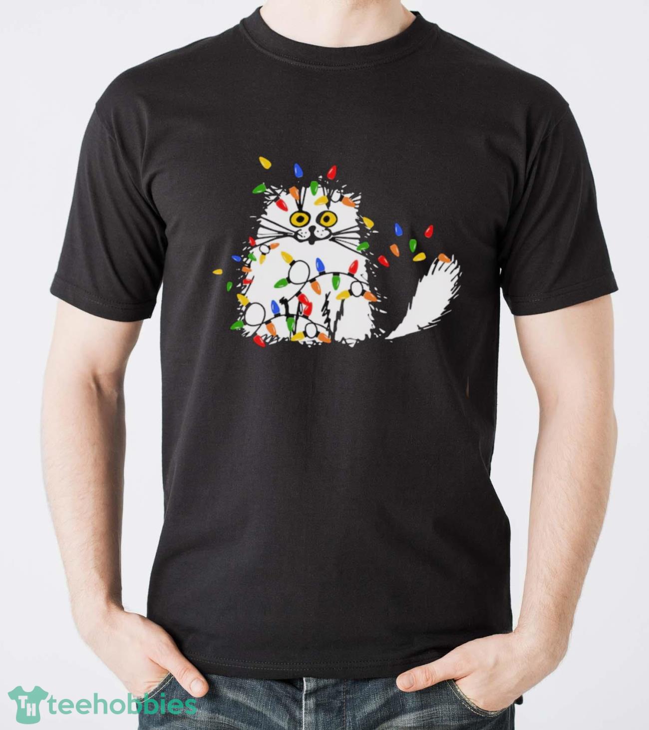 Christmas Funny Cat Shirt, Funny Cat Shirt, Cute Funny Cat Shirt
