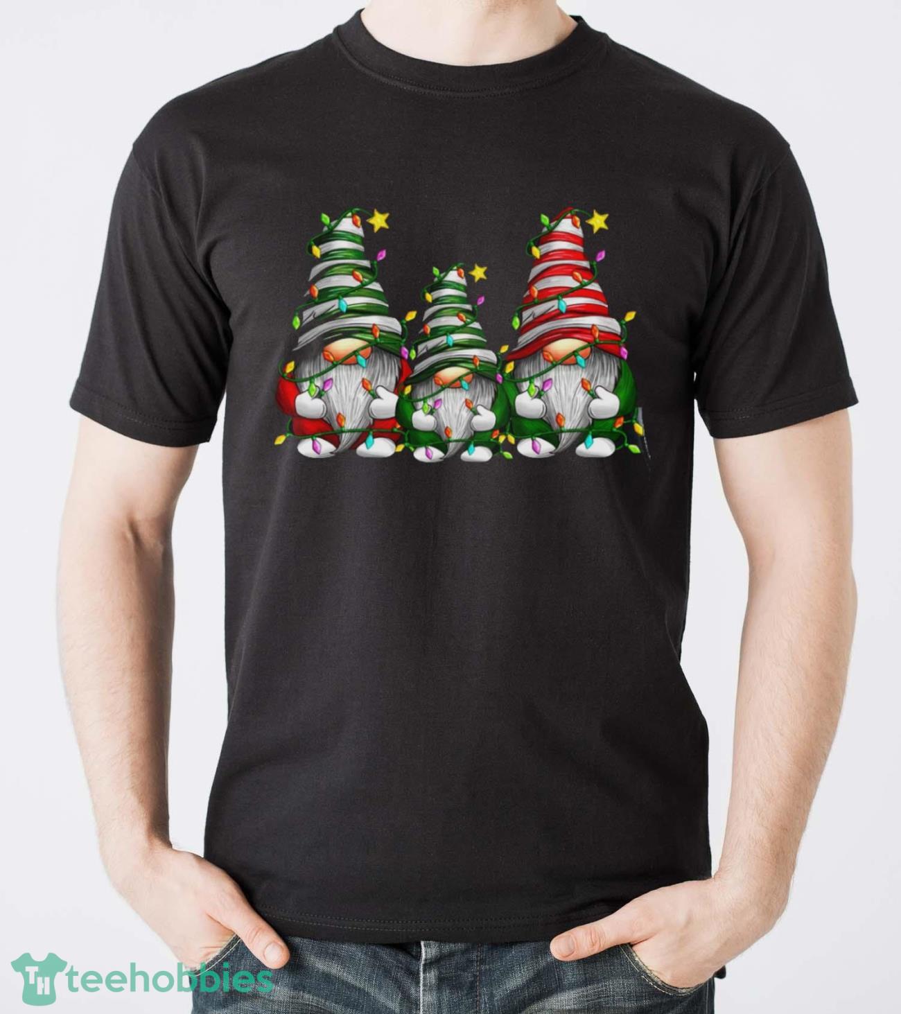 Christmas Gnome Tshirt, Merry Christmas T-shirt, Gnome For The Holidays Shirt